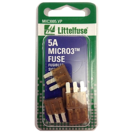 Livewire Micro3 32V & 5-15A Blade Fuses - Tan LI3565644